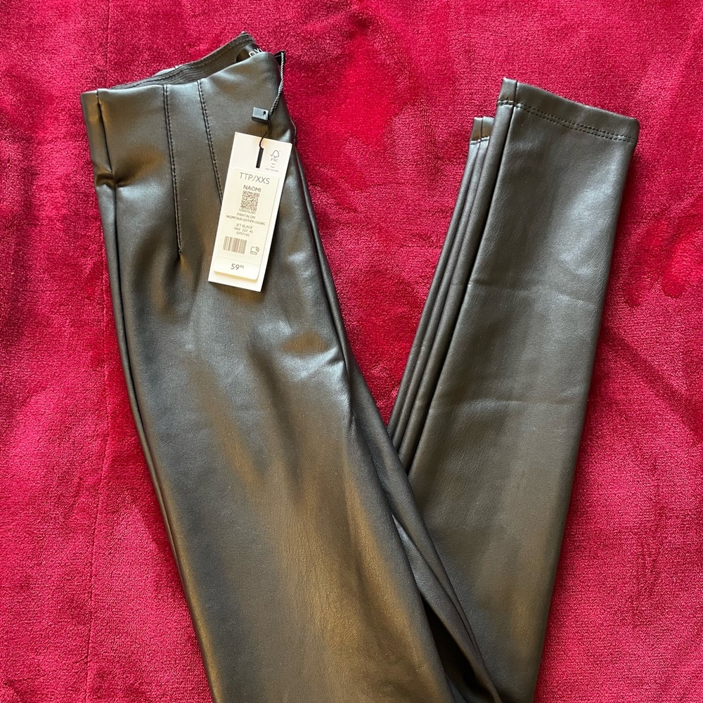 Faux Leather Legging
